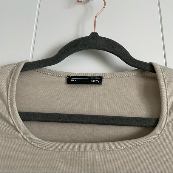 3/$25 Squareneck Longsleeve Top - Picture 2 of 3